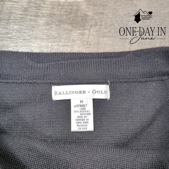 Ballinger Gold Woll Knot Maxi Skirt Size M - Picture 4 of 6